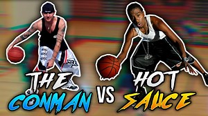 The greatest streetball legend Hot Sauce puts his best moves against the streetball legend Conman. Who won?? | Tom "Conman" Connors