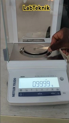 #labteknik MA204 0.1mg-220gm #lab #AnalyticalBalance​ #Precision #balance #METTLERTOLEDO​ #ma204 #ai