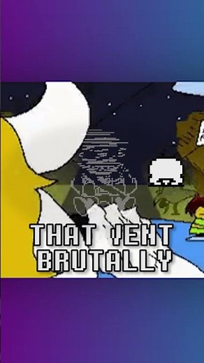 Asgore Runs Over Sans (WITH LYRICS)