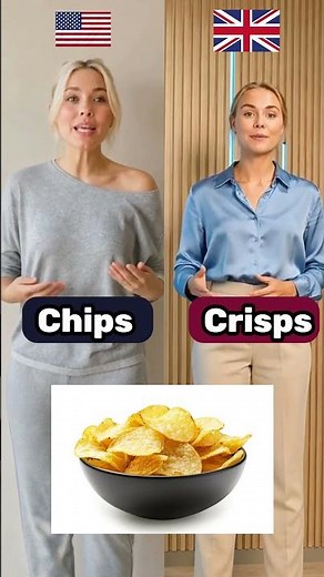 American VS British Slang #viralshorts