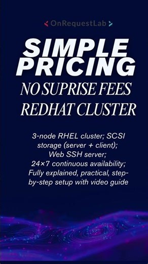 Hands-On Mastery with Red Hat Cluster Lab