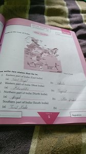 ow write two states that lie in.Eastern part of India (East In... | Filo