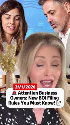 🚨 Attention Business Owners: New BOI Filing Rules You Must Know! 📝 #BusinessTips #Finance #TaxUpdates #ForYou #Viral