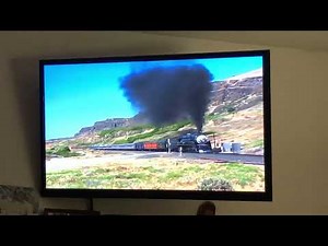 4449 in the 2001 Excursion Along the Columbia River. Extreme Steam Series From Pentrex