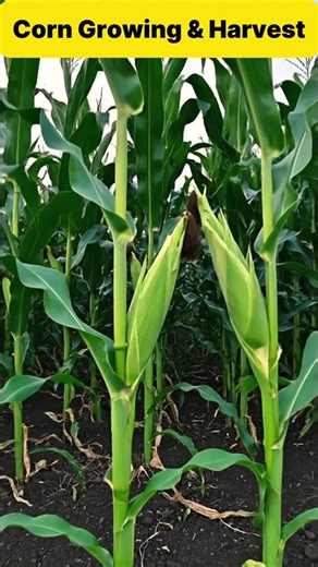 Corn Growing & Harvest Timelapse 🌽🌽🌽