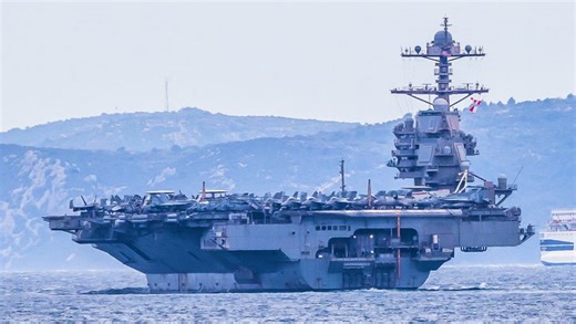 US Navy aircraft carrier set to break record for longest deployment in modern history