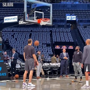 You know Kyrie practices this for a reason. | SLAM