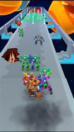 robot transforming war race level 50 #gaming #games #robotgame #gameplay