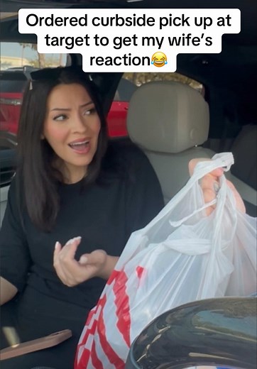 Husband Surprises Wife with Target Curbside Pickup