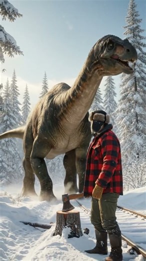 Man Saves Baby Dinosaur 😢🦕 | Train Rescue Mission on the Tracks!