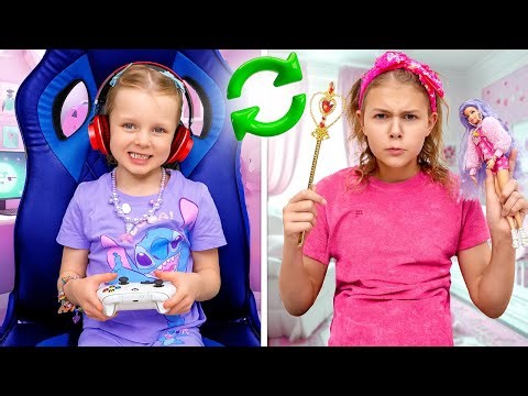 Life Swap Challenge! 🔄😂 Dasha and Maria Swap Lives