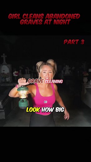 Cleaning Abandoned Graves at Night: Part 3 Adventure