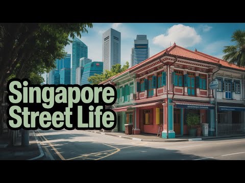 Walking Tour in Singapore 🇸🇬 | Exploring the Most Modern City in Asia in 4K