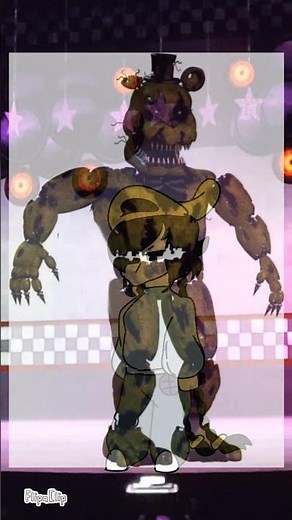 Golden freddy rap animation #fnaf #fyp