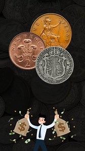 Random old coins that will make you rich!! #oldcoins #coincollecting #rarecoins #valuablecoins #numismatics | CoinCollectingWizard