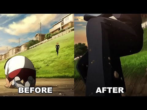 Garou Sliding (but I fixed it with AI) | One Punch Man Season 3