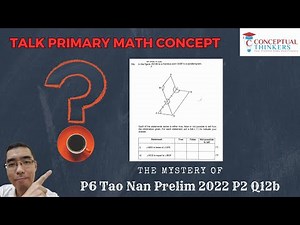 🔍 T.A.L.K. Primary Mathematics Concepts | P6 Tan Nan Prelim 2022 P2 Q12b | Angle 🍎🧮