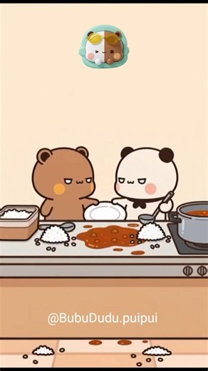 Bubu right & Dudu wrong 🥰 | Bubu Dudu Pui Pui 🥳 #bubududu #animation