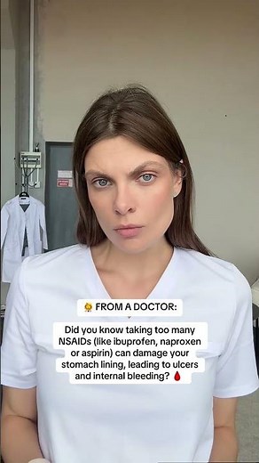 Taking NSAIDs? Watch This Before It Hurts Your Stomach ⚠️