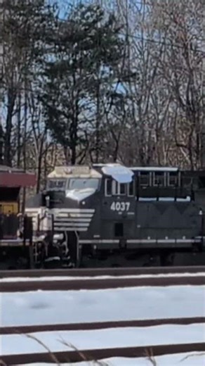 NS Kansas City Southern unit at Oyama yard, Conover NC #norfolksouthern #train
