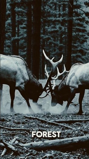 “Unbelievable Bull Elk Battle in Kaibab Forest! (Must-See Raw Power)”