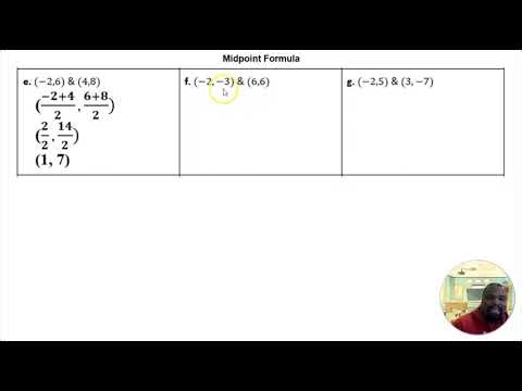Midpoint Formula