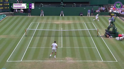 Straight into his 15th quarter-final from his last 16 #Wimbledon appearances Defending champion Roger Federer continues his serene progress | Wimbledon