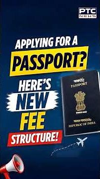 The Government has revised passport application fees, making fresh passports, reissue and Tatkal...