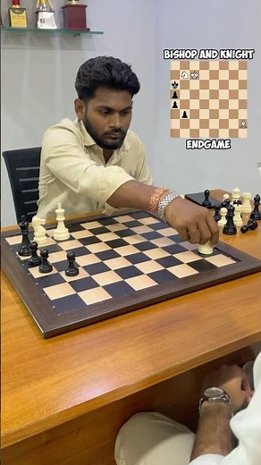 Epic Bishop & Knight Checkmate in 5 Moves | Chess Tactics #chess #chessshorts #checkmate