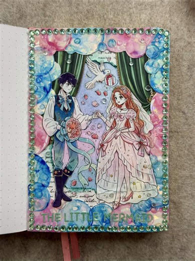 Relaxing ASMR Journal Inspired by The Little Mermaid