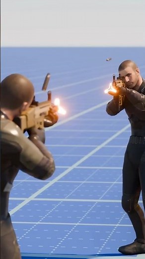 Two Bullets Collide Mid-Air 😱 (Explained)#3danimation #fact