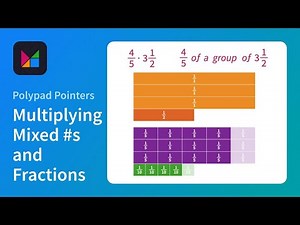 Multiplying Mixed Numbers and Fractions - Polypad Pointers