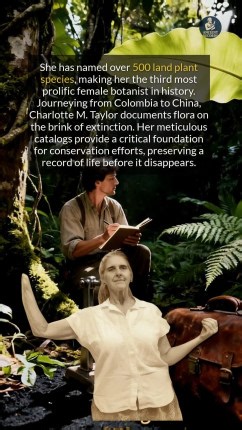 2K views · 42 reactions | This botanist documents flora on the brink of extinction; how many species remain undiscovered? #history #discovery #womeninstem | Ancient Records | Facebook