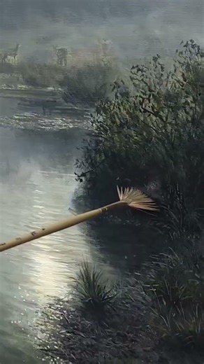 I don’t use a fan brush very often, but it's perfect for adding certain details (like these)