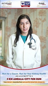 Run for a Cause, Run for Your Kidneys | Ojas Hospital Panchkula. #funrun #kidney #healthcare