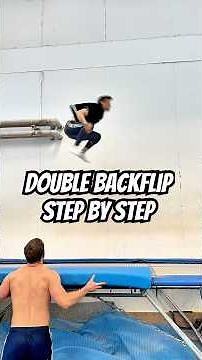 Double BACKFLIP - Step by Step #parkour short Vlog