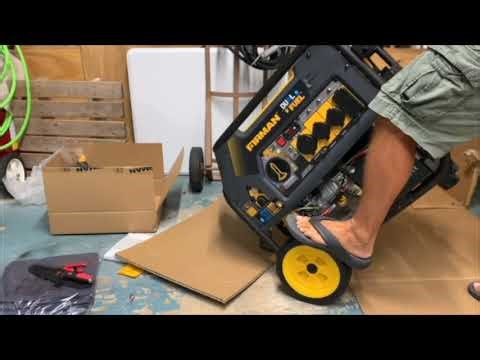How to assemble Firman Generator