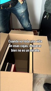 Una mudanza segura comienza con un buen empaque y embalaje.