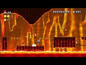 Peach's Castle-3 Rising Tides Of Lava [New Super Mario Bros Wii U]