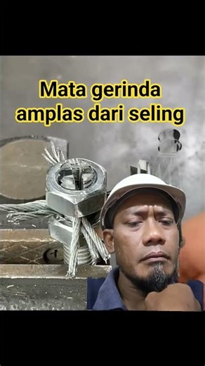 cara membuat mata amplas dari kawat baja seling