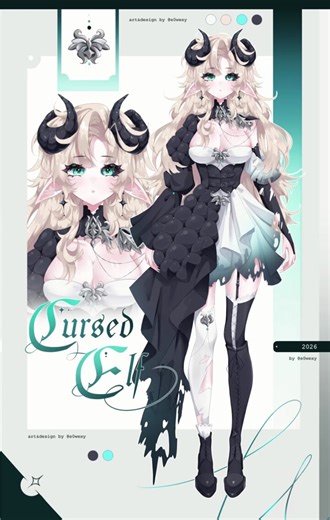 timelapseAt first, I planned to base the design on The Corpse Bride, but it didn’t turn out the way I expected🩶I still love this character! I experimented with a new way of rendering the eyes and hair, and I’m really happy with how it turned out!!