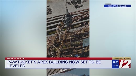 Pawtucket's Apex building now set to be leveled