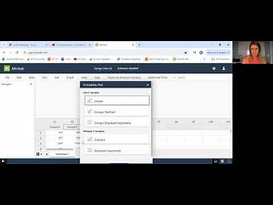 Minitab - web version, Normal Probability Plot