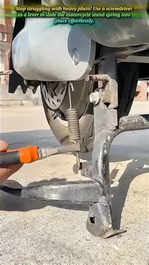How To Install A Motorcycle Kickstand Spring Easily Today