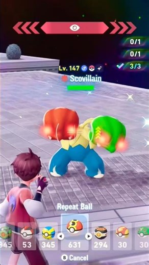 SHINY ALPHA SCOVILLAIN in Pokémon Legends ZA! 🌶️🔥✨ LIKE & SUBSCRIBE!