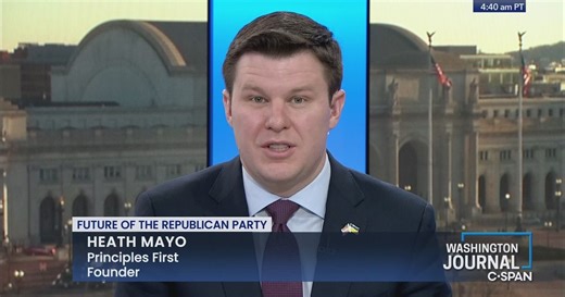 Heath Mayo on His Group Principles First and Future of the Republican Party