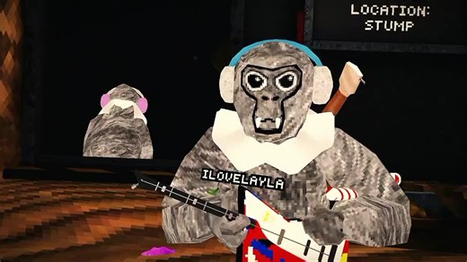 Boo in Gorilla Tag Gameplay