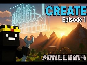 Episode 1 of Create Mod Minecraft