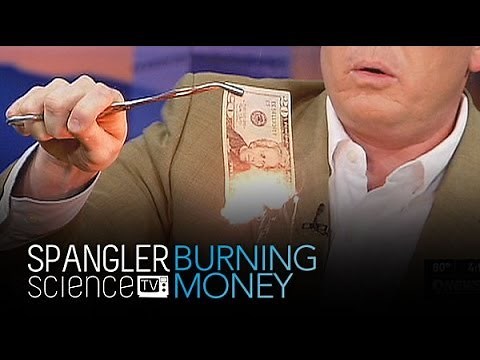 Burning Money - Cool Science Experiment