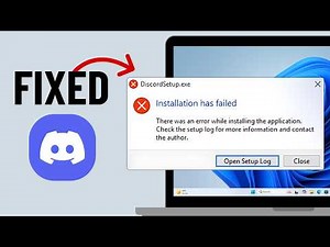 Fix Discord Installation Has Failed on Windows